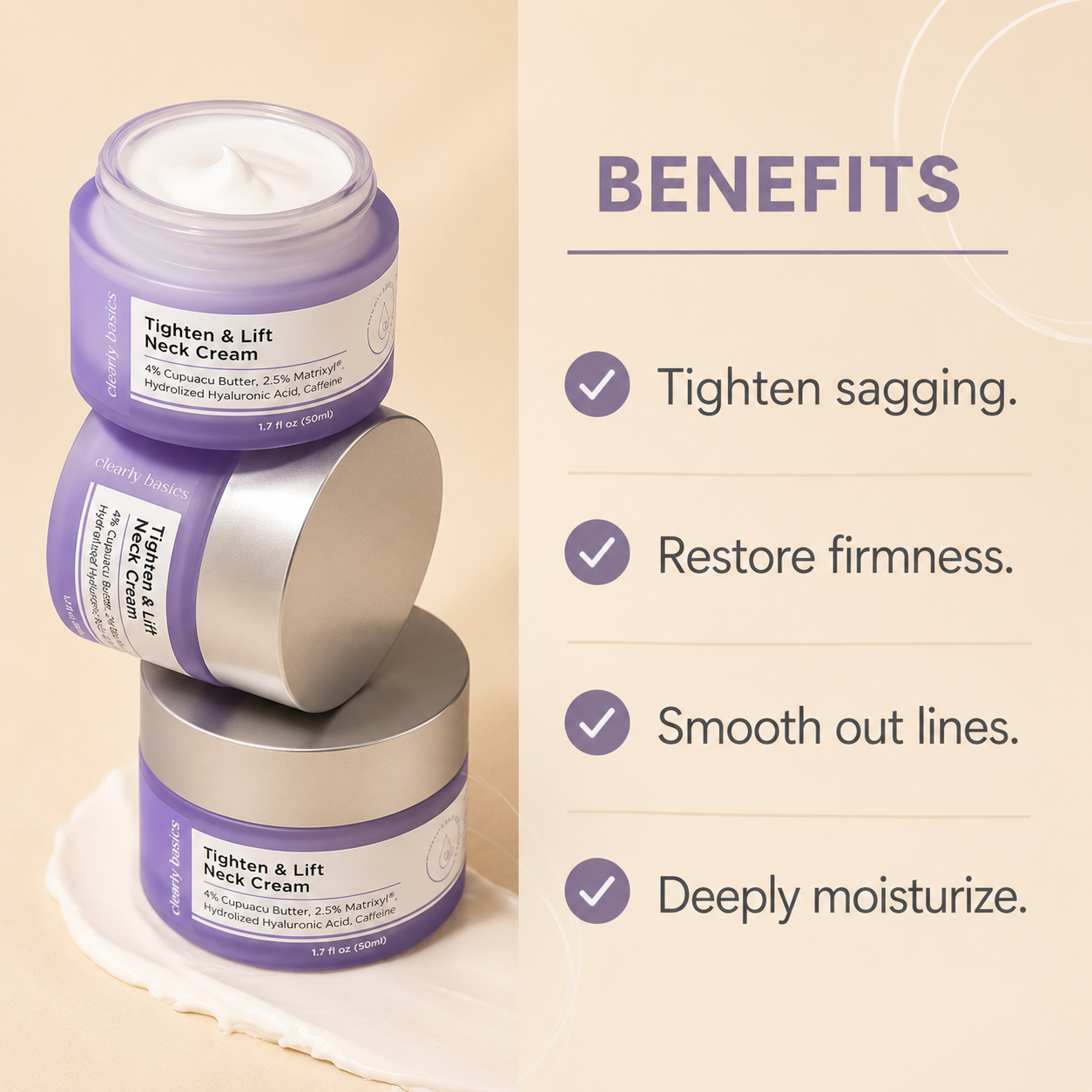 Kimo™Tighten and Lift Neck Cream 50ml