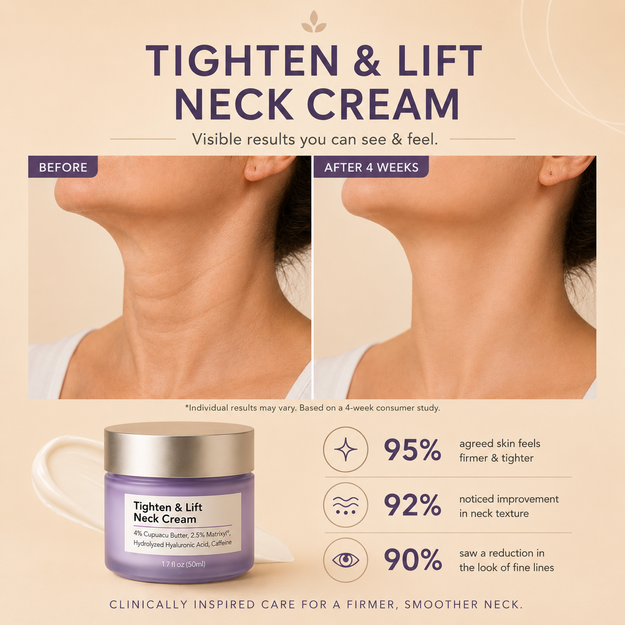 Kimo™Tighten and Lift Neck Cream 50ml