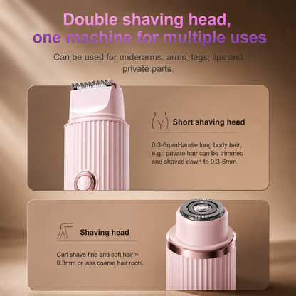 Double Head Electric Shaver